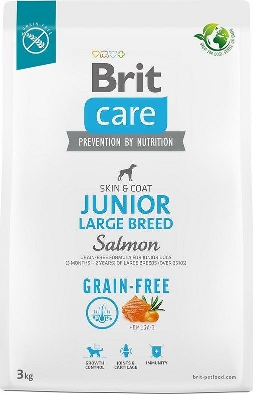 Brit Care Grain-Free Junior Large Breed Salmon & Potato - zoom