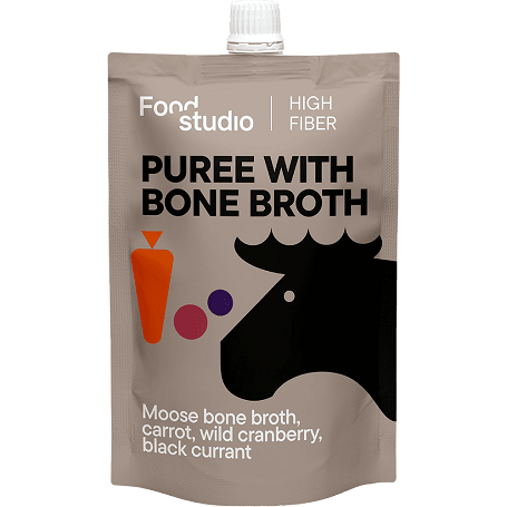 Food Studio püré jávorszarvas csontlével