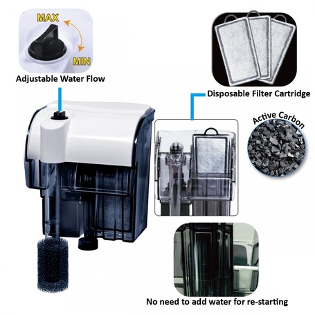 Ista akasztós külső szűrő