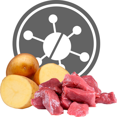 Exclusion Dog Hypoallergenic Venison & Potato konzerv