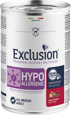 Exclusion Hypoallergenic Goat & Potato All Breeds