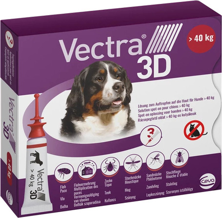 Vectra 3D repellens spot on kutyáknak
