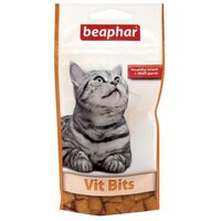 Beaphar Vit Bits ropogós falatkák vitaminos krémmel cicának