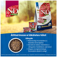 N&D Dog Grain Free Quinoa Weight Management Lamb #14