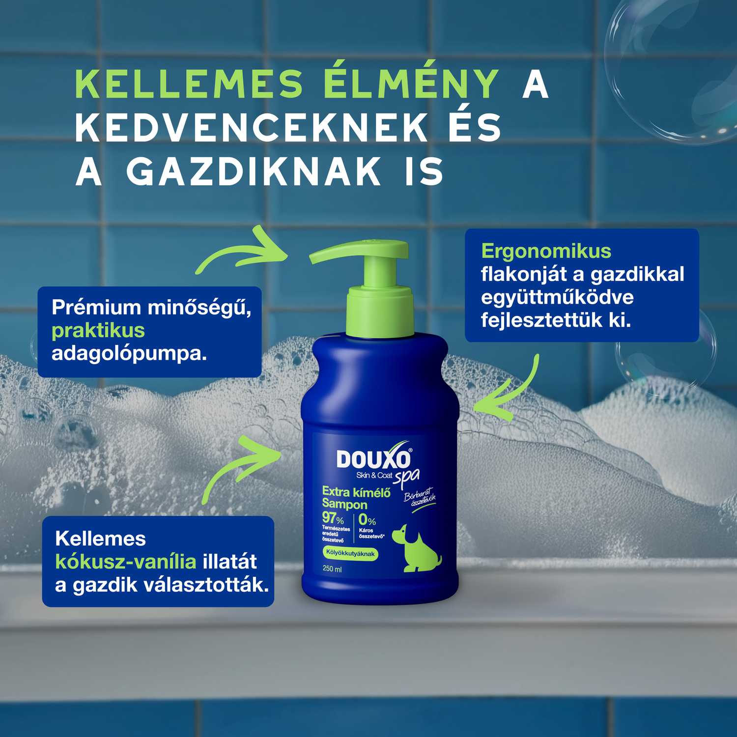 Douxo Spa șampon pentru câţei - zoom