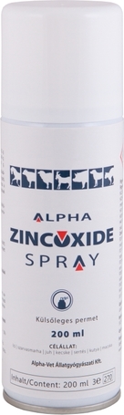 Alpha Zinkoxide Spray sebápolásra és gyulladások kezelésére