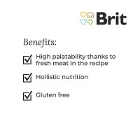 Brit Fresh Turkey with Pea Adult Fit & Slim | Diétás eledel friss pulykahússal és borsóval #4