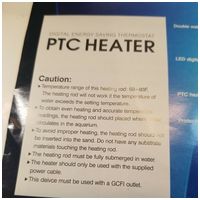 PTC X-388 műanyag burkolatú akvárium fűtő #6