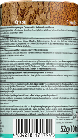 Tetra Crusta Menu rákeledel