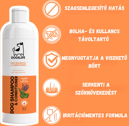 OurDogsLife 2 in 1 kutyasampon és balzsam