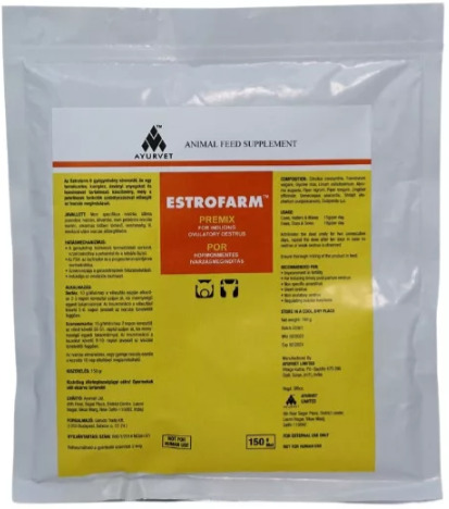 Estrofarm – premix pentru inducerea estrului, fără hormoni