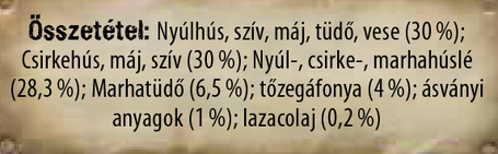 Leonardo Finest Selection alutasak nyúlhússal és vörösáfonyával