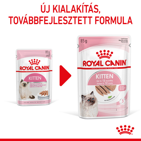 Royal Canin Kitten Loaf - Kölyök macska pépes nedves táp