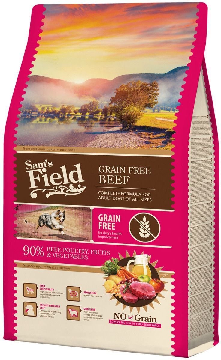 Sam's Field Grain Free Adult Beef