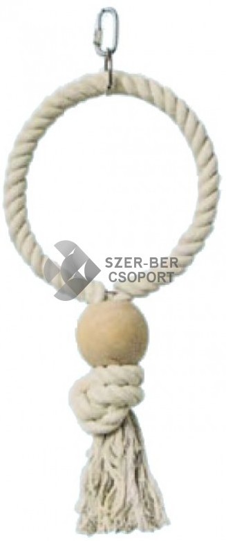 Madárhinta erős fonott kötélből