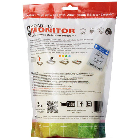 Monthly Monitor macska vizelet indikátor betegségek megelőzésére és felismerésére