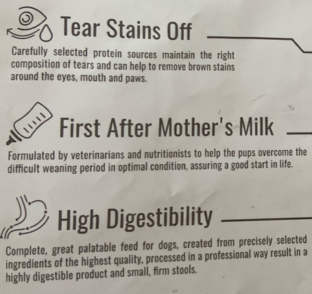 Nature's Protection Superior Care White Dogs Starter Grain Free Salmon All Breeds | Fehér szőrű kölyökkutyáknak készült lazacos eledel