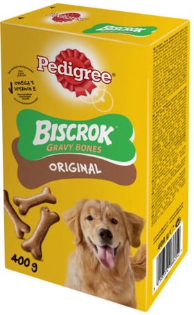 Pedigree Biscrok Gravy Bones marhahúsos kutyakeksz