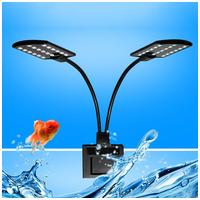 X7 LED fehér fényű kecses iker világítótestek akváriumokhoz #8