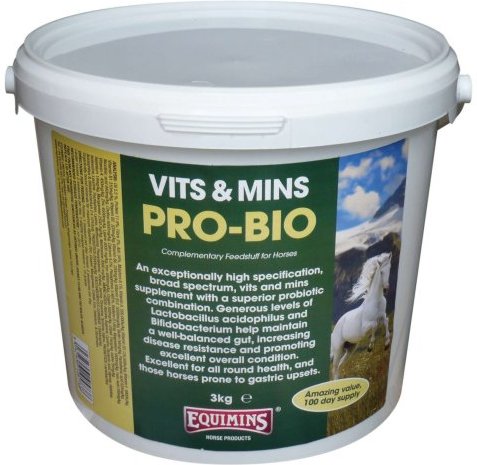 Equimins Vits & Mins Pro-Bio Preparat cai de întărire a sistemului metabolic