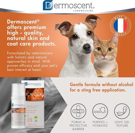 Dermoscent Cicafolia sebkezelő gél kutyáknak és macskáknak