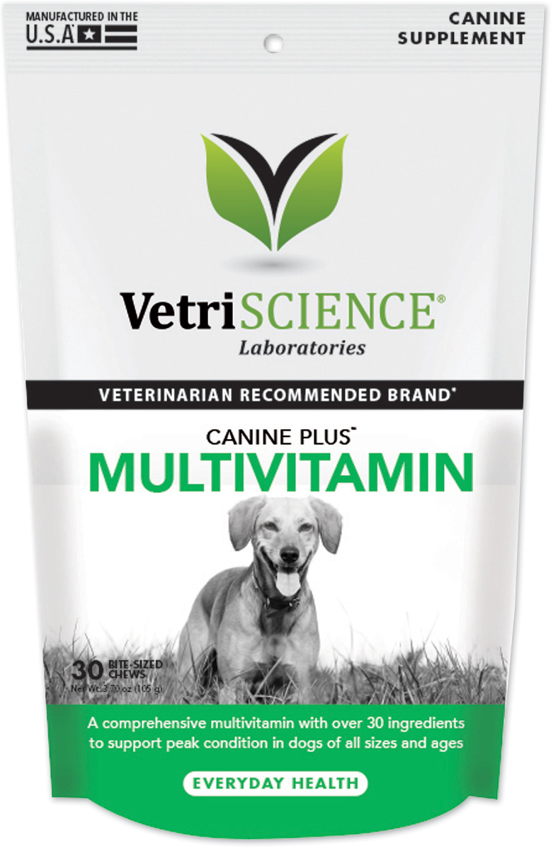 VetriScience Canine Plus multivitamin tablete masticabile pentru câini