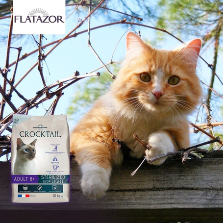 Pro-Nutrition Prestige Adult 8+ Sterilised | Száraztáp ivartalanított idős macskák részére