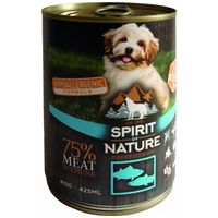 Spirit of Nature Dog tonhalas és lazacos konzerv | Hipoallergén kutyaeledel