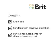 Brit Care Sensitive Venison & Potato gabona- és gluténmentes kutyatáp #6