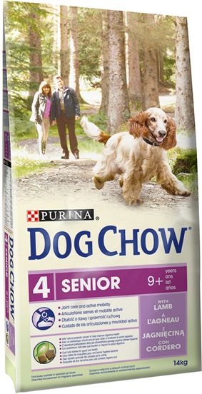 Dog Chow Senior cu miel - zoom