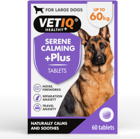Vetiq Serene Calming +Plus tabletta nagytestű kutyáknak
