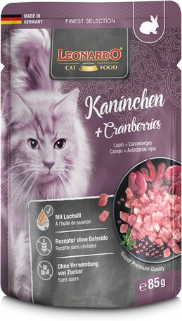 Leonardo Finest Selection alutasak nyúlhússal és vörösáfonyával