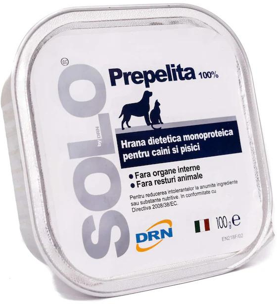 Solo Hypoallergenic Monoprotein - Pateu carne de prepeliță