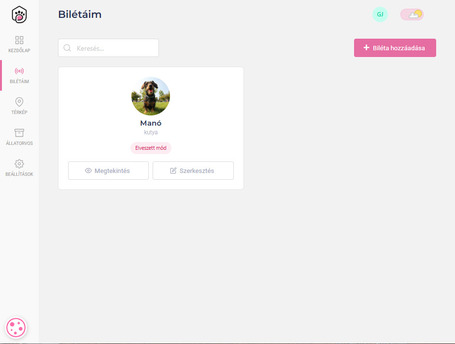 Pawwwr okosbiléta kisállatoknak