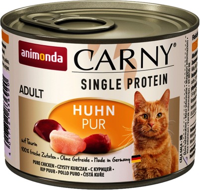 Animonda Carny Single Protein conservă de carne pură de pui pentru pisici - zoom