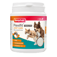 Beaphar Flexifit comprimate cu glucozamină pentru câini și p