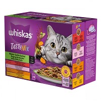 Whiskas Tasty Mix vegyes válogatás szószban - Alutasakos eledel - Multipack #3