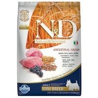 N&D Dog Adult Mini Lamb & Blueberry Ancestral Grain | Eledel kistestű felnőtt kutyáknak #2