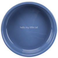 Trixie rövid orrú macskáknak kerámia tál macska mintával #2