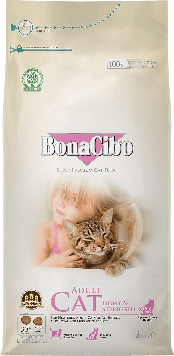 Bonacibo Adult Cat Light & Sterilised