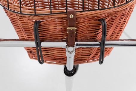 Trixie rácsos fonott szállítókosár biciklire