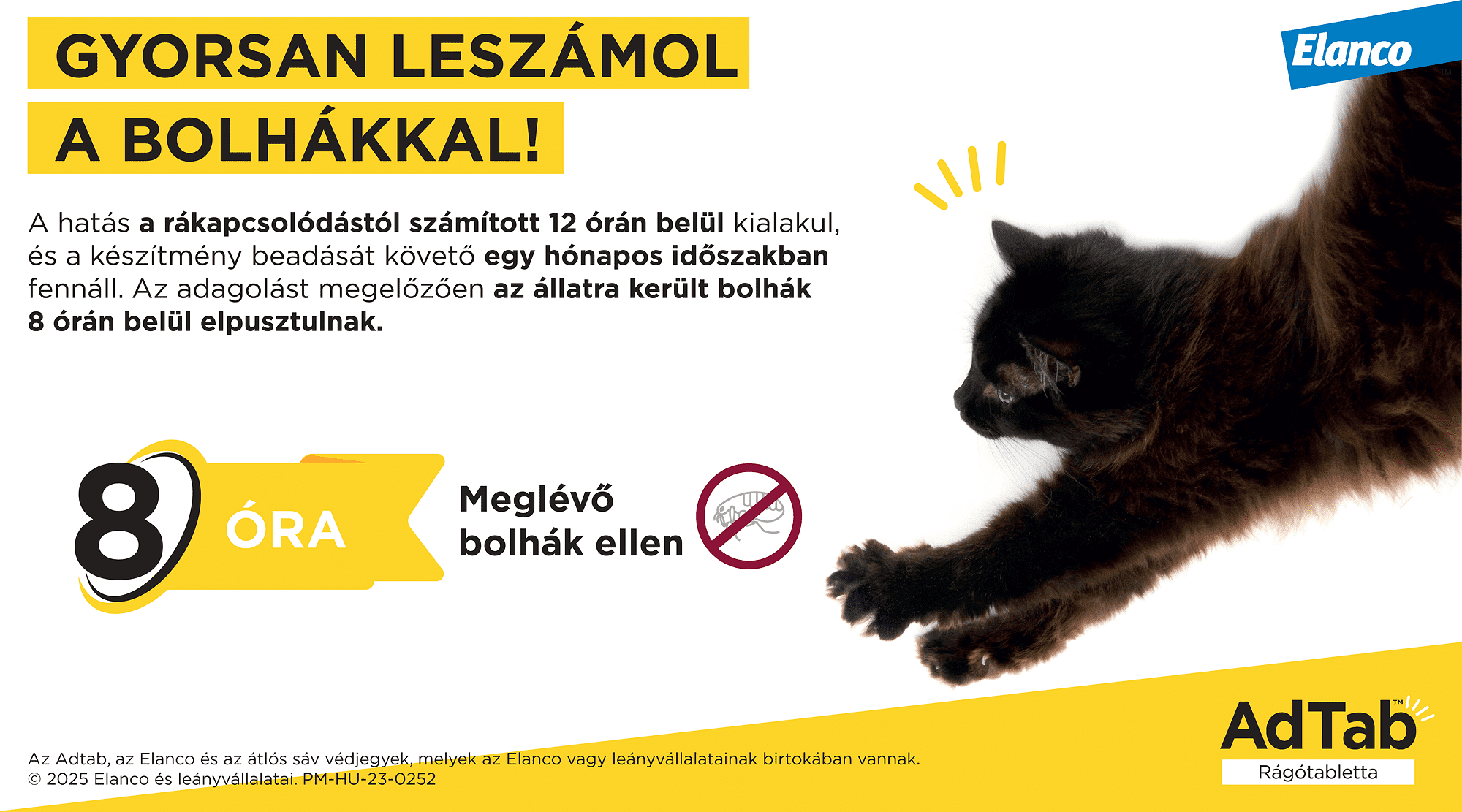 AdTab rágótabletta: gyorsan leszámol a bolhákkal