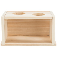 Trixie homokfürdő kisállatoknak, fából, ablakkal #2