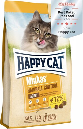 Happy Cat Minkas Hairball Control | Csökkenti a szőrlabdák kialakulását