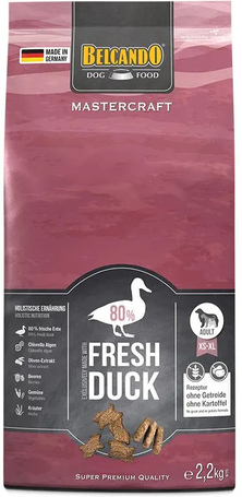 Belcando Mastercraft Fresh Duck | 80% friss kacsaúsból készült szuperprémium német kutyatáp