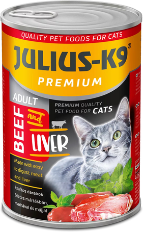 Julius-K9 Cat Adult Beef & Liver (marha-máj) nedveseledel macskáknak