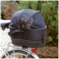 Trixie szállítótáskaként is használható hátsó biciklikosár kutyáknak #2