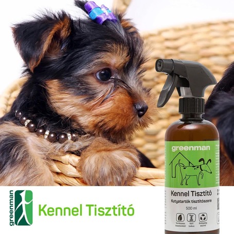 Greenman kennel tisztító spray