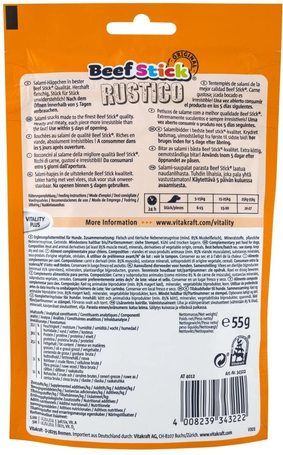 Vitakraft Beef Stick Rustico jutalomfalat kutyáknak