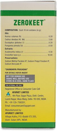 Zerokeet élősködők elleni oldat kutyáknak